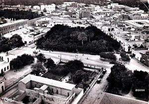 BISKRA - VUE AERIENNE 